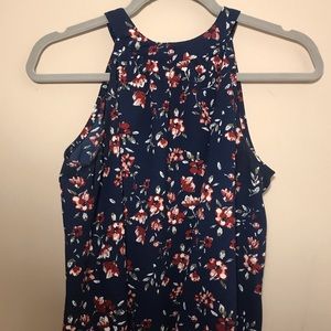 Elodie Navy Blue Blouse